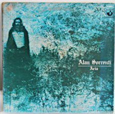 Discos de vinilo: ALAN SORRENTI - ARIA - ÁLBUM LP - 1972/1972