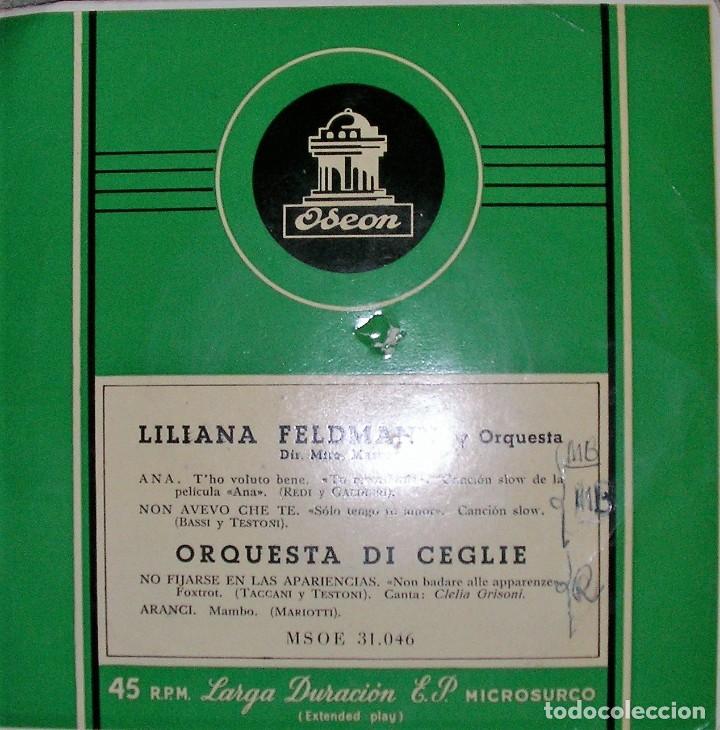 Discos de vinilo: SINGELS DE VARIAS ORQUESTAS A&Ntilde;OS 50 DE LA CASA ODEON - Foto 5