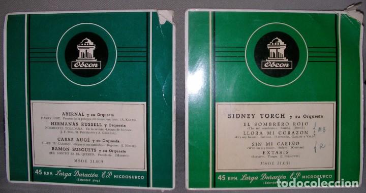 Discos de vinilo: SINGELS DE VARIAS ORQUESTAS A&Ntilde;OS 50 DE LA CASA ODEON - Foto 8