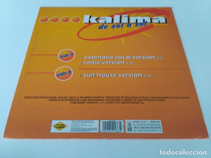 Discos de vinilo: Kalima - De Sol A Sol - Foto 2