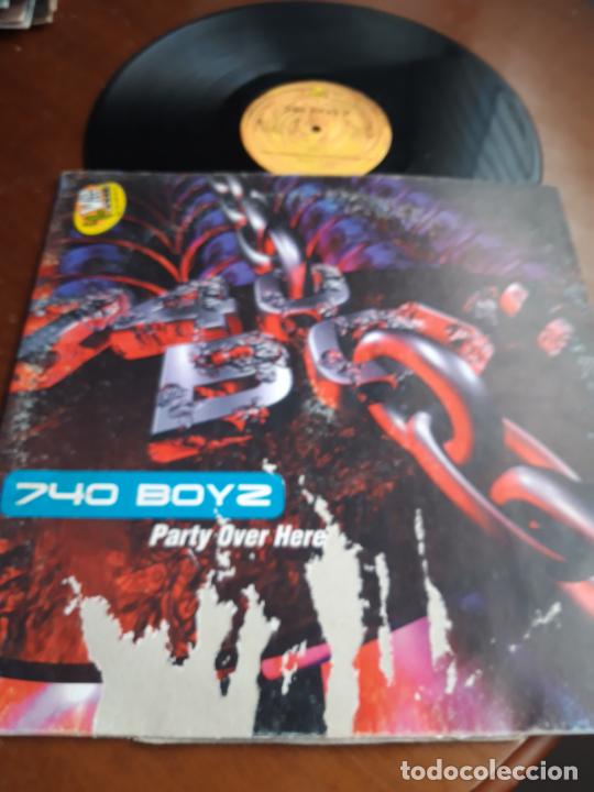 740 boyz ‎– party over here- max music ‎– nm 14 - Comprar Discos Maxi