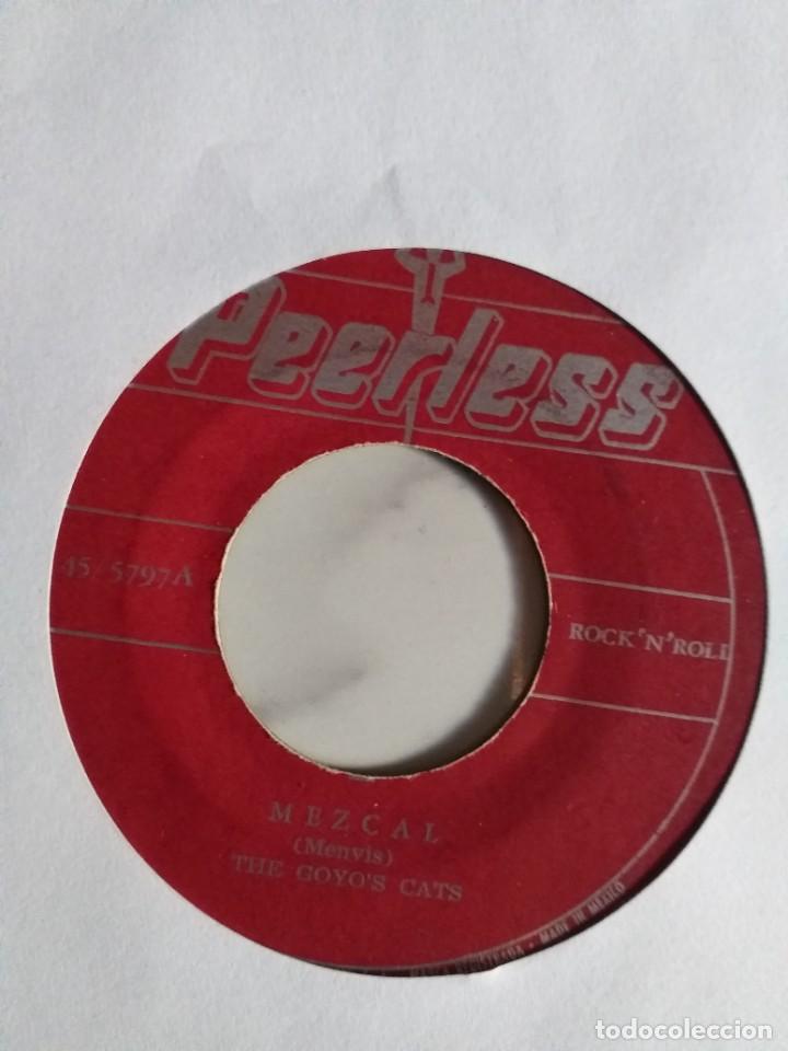 THE GOYOS CATS MEZCAL/ GATO DEL EXPRESS LATIN R'N'R SWING RARO ORIGINAL MEXICO 1958 VG (Música - Discos - Singles Vinilo - Rock & Roll)