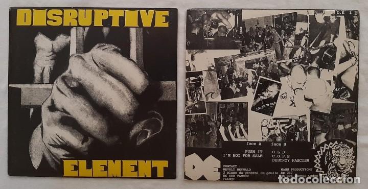 Discos de vinilo: DISRUPTIVE ELEMENT - EP - PUNK ROCK - HARDCORE - Foto 1