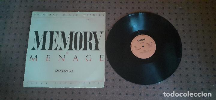 Discos de vinilo: MENAGE - MEMORY - MAXI - SPAIN - CARRERE - IBL - - Foto 1