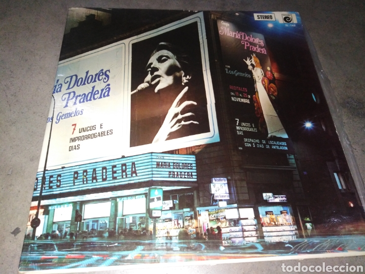 Discos de vinilo: MARIA DOLORES PRADERA-PORTADA ABIERTA - Foto 1