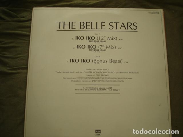 Discos de vinilo: The Belle Stars Iko Iko - Foto 2