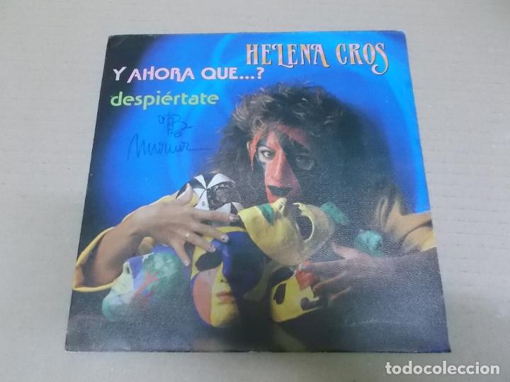 Discos de vinilo: HELENA CROS (SINGLE) Y AHORA QUE? A&Ntilde;O 1984 - Foto 1