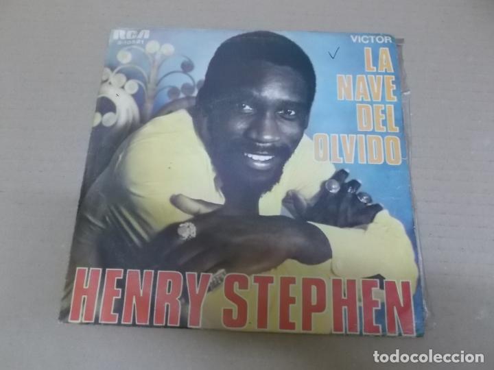 Discos de vinilo: HENRY STEPHEN (SINGLE) LA NAVE DEL OLVIDO A&Ntilde;O 1970 - Foto 1
