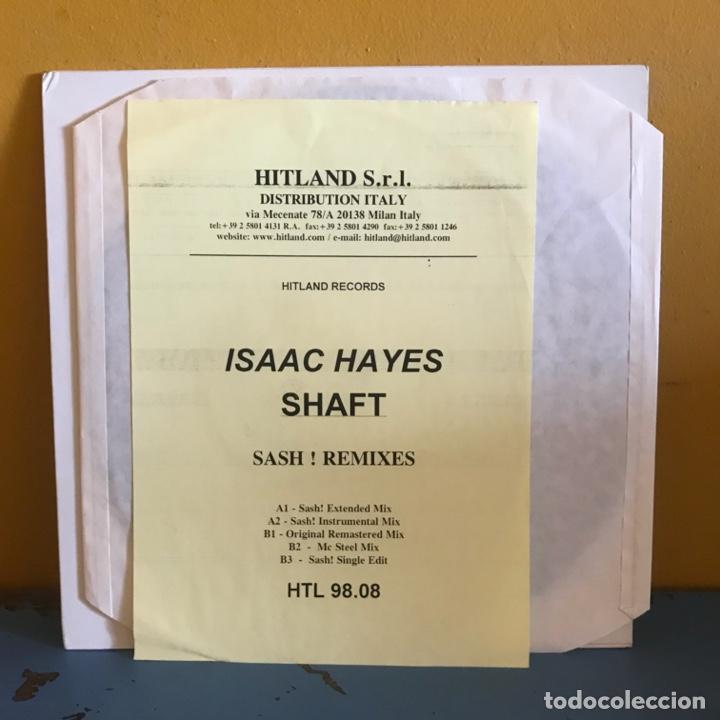 Discos de vinilo: Isaac Hayes Shaft (Sash! Mix) - Foto 1