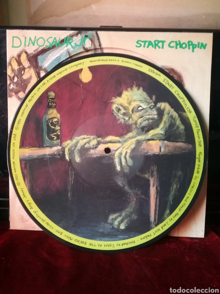 Discos de vinilo: DINOSAUR Jr. Original 1992 10&rdquo; Ed. Numerada. Nuevo - Foto 4