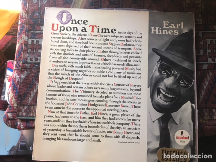 Discos de vinilo: Once upon a time. Earl Hines - Foto 2