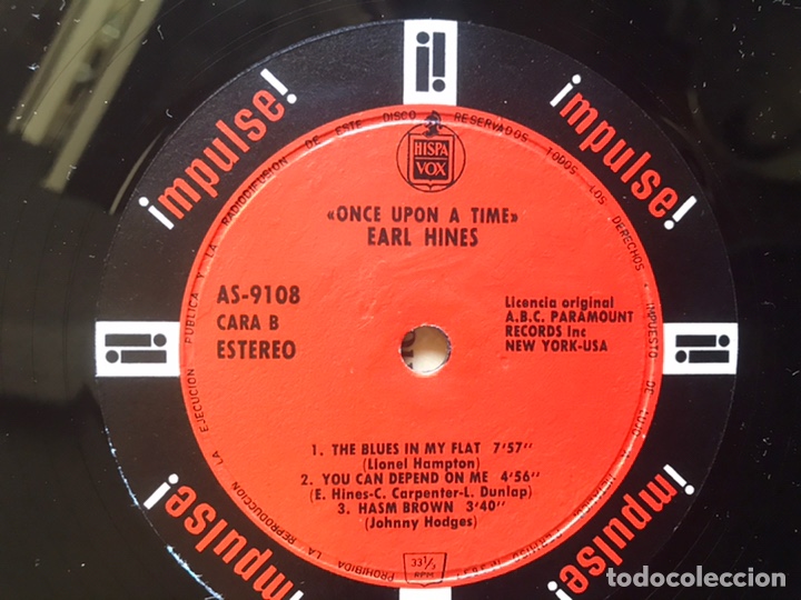 Discos de vinilo: Once upon a time. Earl Hines - Foto 8