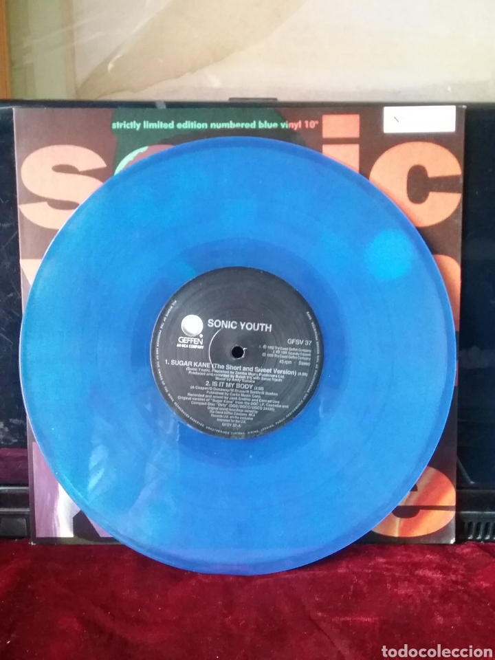 Discos de vinilo: SONIC YOTH 10&rdquo; 1993 Edicion limitada .Original Geffen - Foto 3