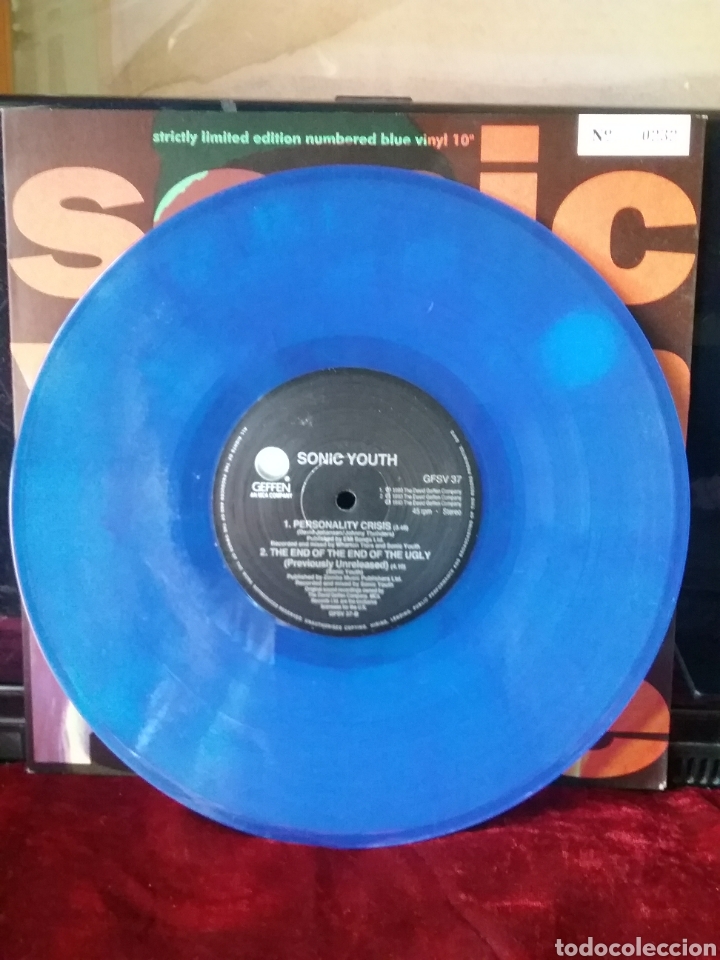 Discos de vinilo: SONIC YOTH 10&rdquo; 1993 Edicion limitada .Original Geffen - Foto 4