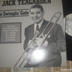 Discos de vinilo: JACK TEAGARDEN THE SWINGIN GATE (GIANT JAZZ 1982) EDITADO USA EXCELENTE CONDICION. Lote 215349788