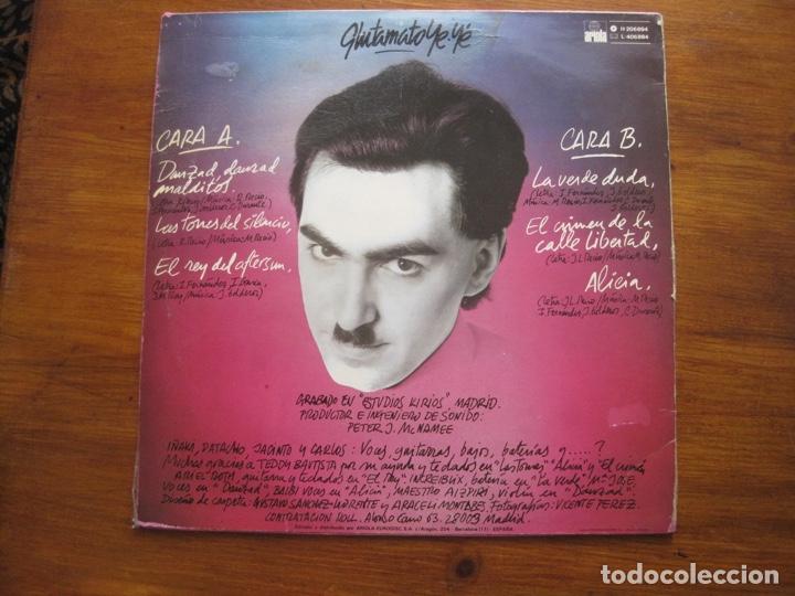 Discos de vinilo: Glutamato Yeye Guapamente Lp - Foto 3
