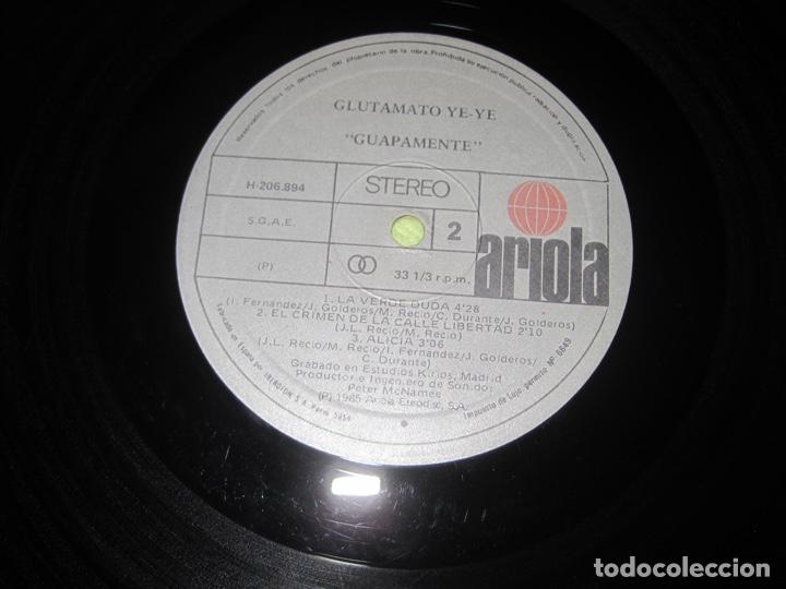 Discos de vinilo: Glutamato Yeye Guapamente Lp - Foto 5