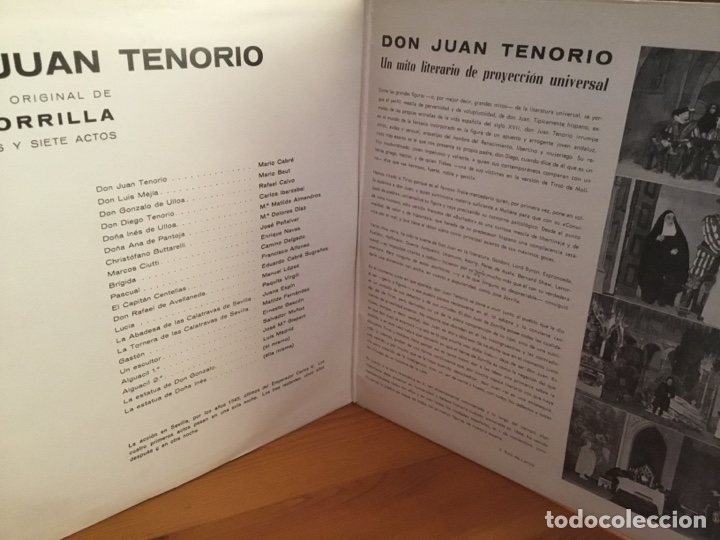 Discos de vinilo: Mario Cabr&eacute; en Don Juan Tenorio - Foto 3