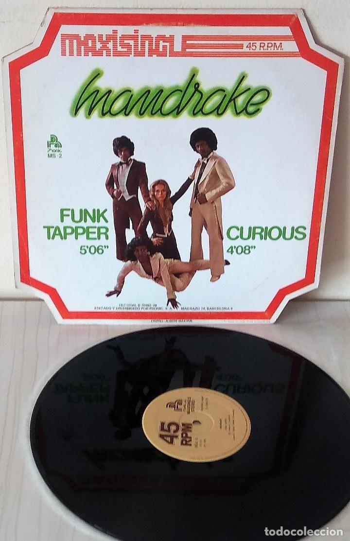 Discos de vinilo: MANDRAKE - FUNK TAPPER MAXI 12 PHONIC -1978 - Foto 2