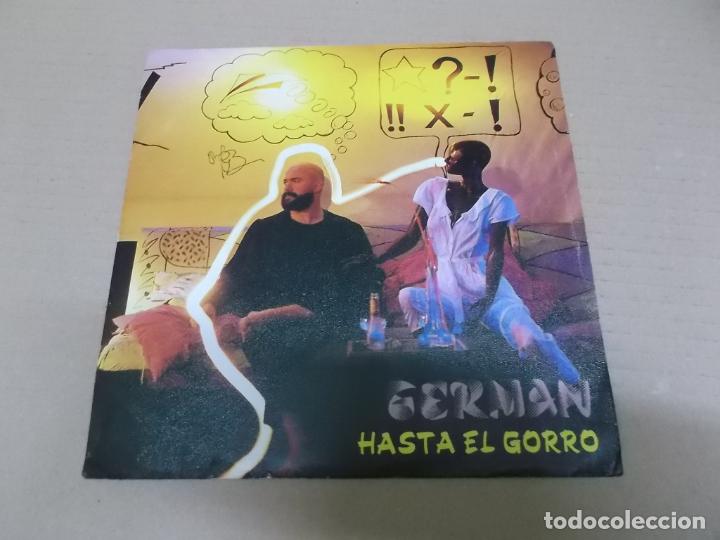 Disques de vinyle: GERMAN (SN) HASTA EL GORRO A&Ntilde;O 1984 &ndash; PROMOCIONAL &ndash; FIRMADO POR GERMAN AL DORSO