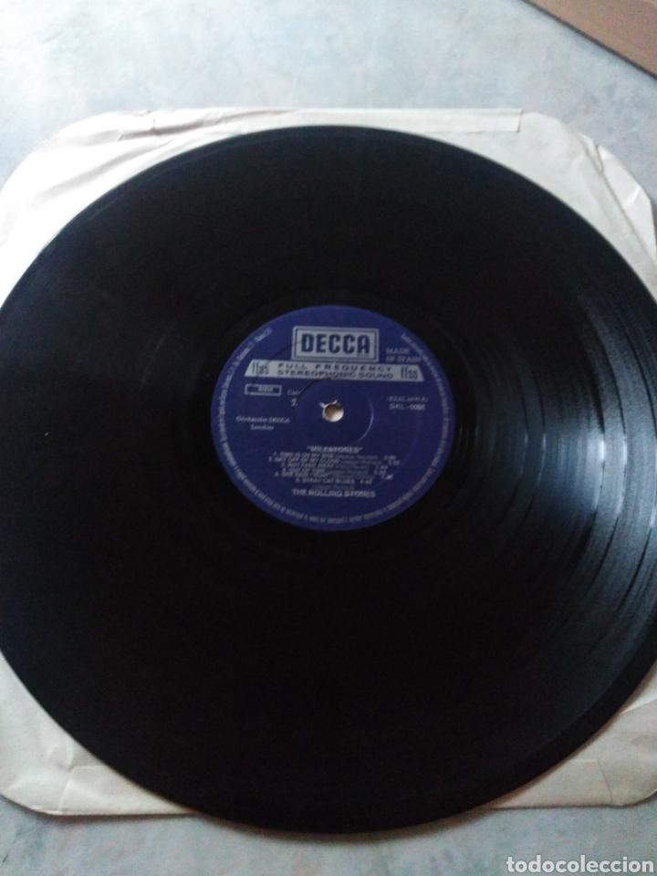 Discos de vinilo: THE ROLLING STONES-MILESTONES-S&Oacute;LO DISCO - Foto 2