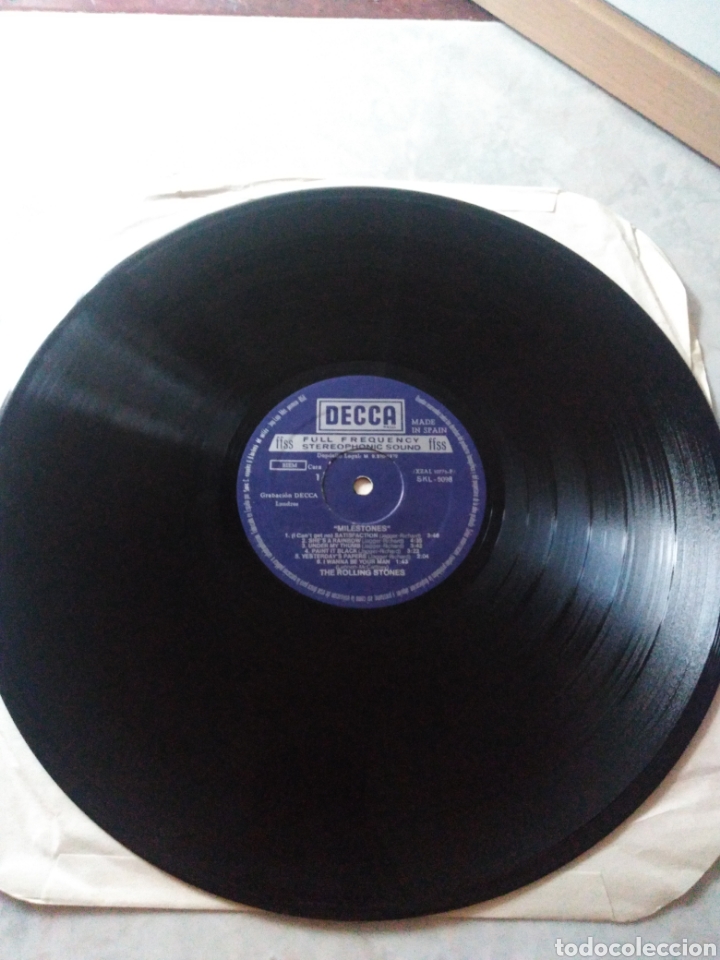 Discos de vinilo: THE ROLLING STONES-MILESTONES-S&Oacute;LO DISCO