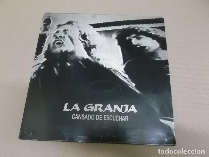 Discos de vinilo: LA GRANJA (SINGLE) CANSADO DE ESCUCHAR A&Ntilde;O 1991 - Foto 1