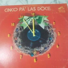 Discos de vinilo: RARO VINILO CINCO PA'LAS DOCE. Lote 215407236