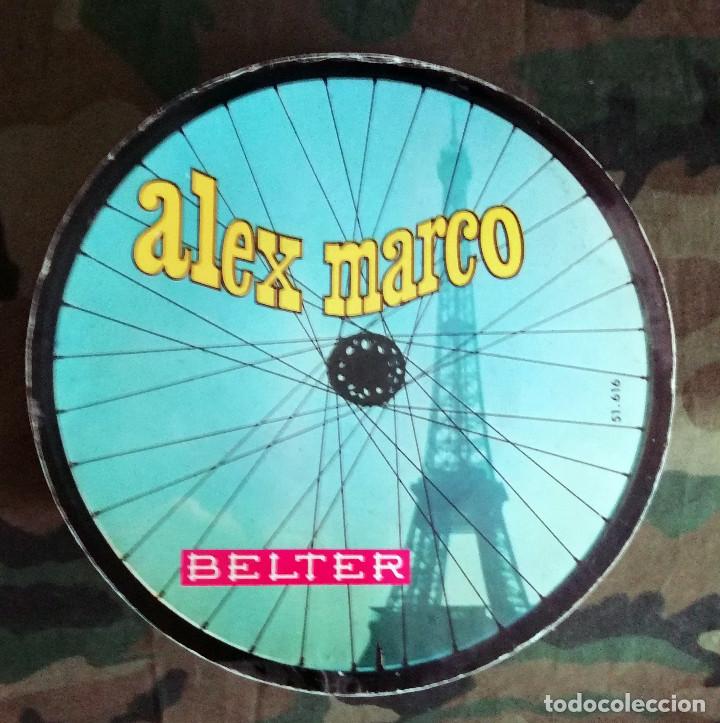 Discos de vinilo: Alex Marco &ndash; Es El Bicycle- Belter Spain 1966 - Foto 1