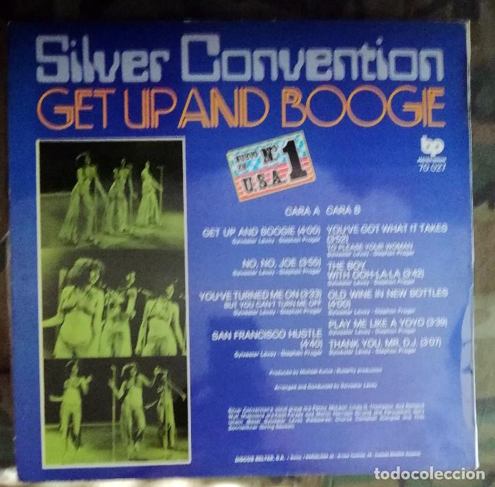 Discos de vinilo: Silver Convention ?&ndash; Get Up And Boogie LP, Spain 1976 Disco - Foto 2
