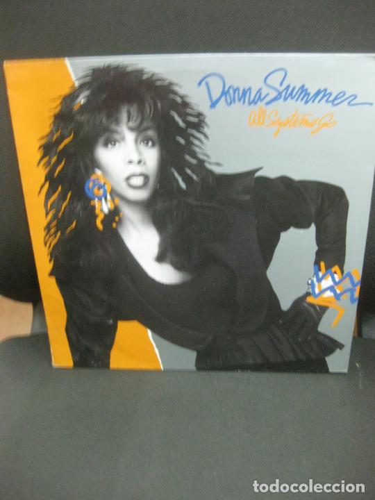 Discos de vinilo: DONNA SUMMER. ALL SYSTEMS GO.. LP WB RECORDS 1987. - Foto 1