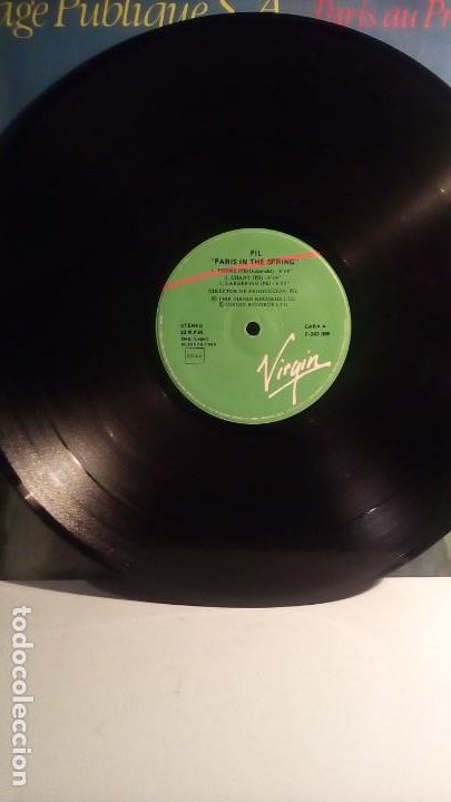 Discos de vinilo: P.I.L -.PARIS AU PRINTEMPS . - Foto 2