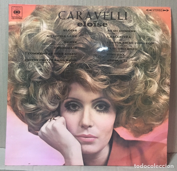 Discos de vinilo: LP CARAVELLI, ELO&Iuml;SE - Espa&ntilde;a, 1969 - Foto 1