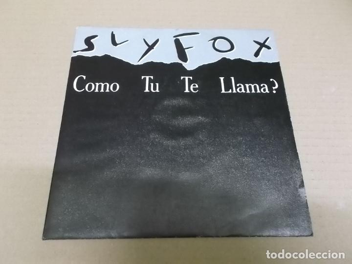 Discos de vinilo: SLY FOX (SINGLE) COMO TU TE LLAMAS A&Ntilde;O 1986 - Foto 1