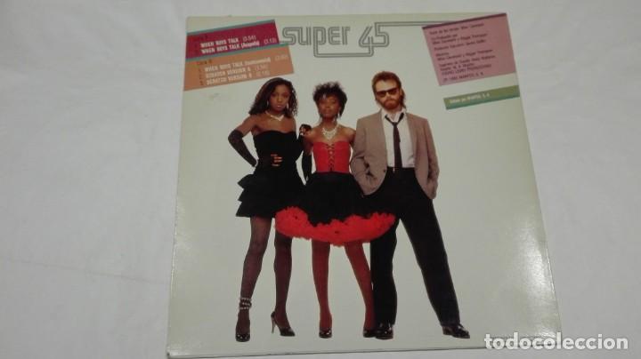 Discos de vinilo: Indeep Maxi Single When Boys Talk Marfer 1983 - Foto 2