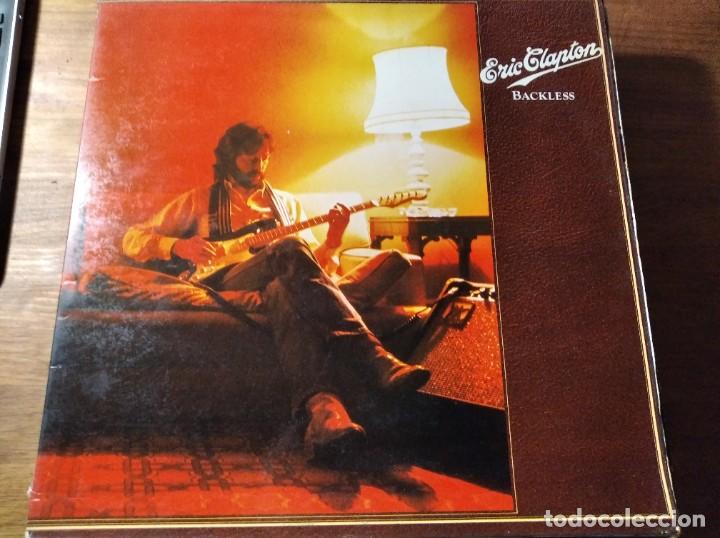 Discos de vinilo: ERIC CLAPTON - Backless *************** LP Edici&oacute;n espa&ntilde;ola gatefold 1978 BUEN ESTADO - Foto 1