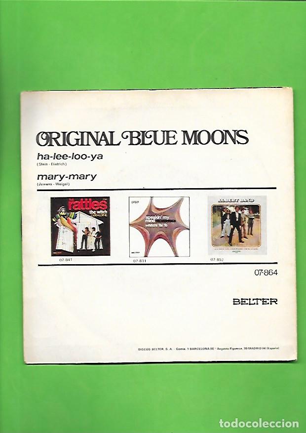 Discos de vinilo: ORIGINAL BLUE MOONS HA - LEE - LOO - YA, BELTER 07 - 864 - Foto 2