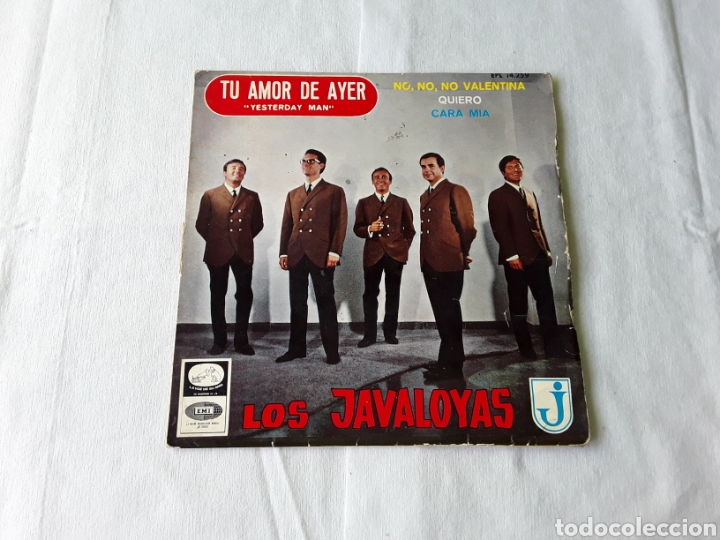 Discos de vinilo: LOS JAVALOYAS --- TU AMOR DE AYER +3 - Foto 3