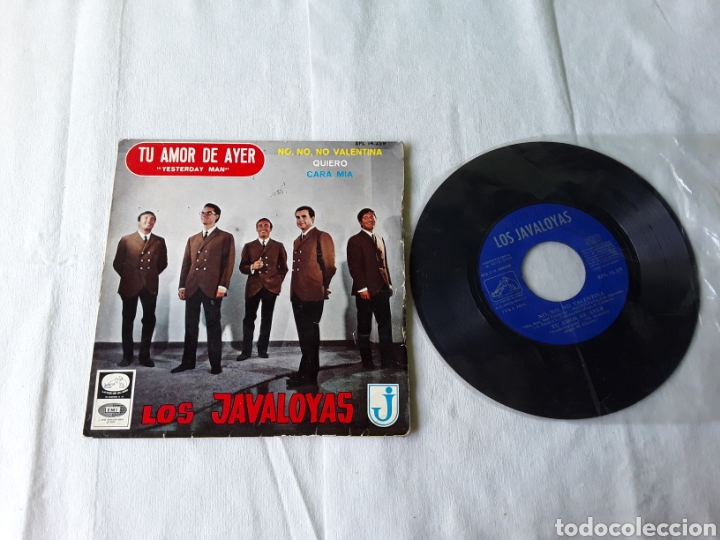 Discos de vinilo: LOS JAVALOYAS --- TU AMOR DE AYER +3 - Foto 1