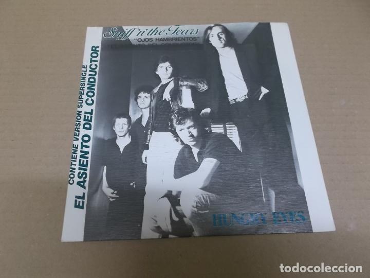 Dischi in vinile: SNIFF &lsquo;N&rsquo; THE TEARS (SINGLE) HUNGRY EYES + VERSION SUPERDISCO DRIVER&rsquo;S SEAT A&Ntilde;O 1982