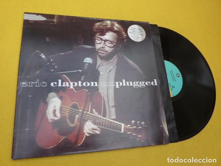 Discos de vinilo: LP Eric Clapton &lrm;&ndash; Unplugged - 1992 - Gatefold - Vinyl (EX+/EX+) &ccedil; - Foto 1