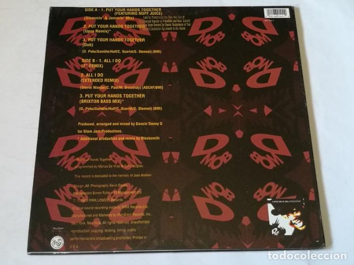 Discos de vinilo: D. Mob - Put Your Hands Together - 1989 - Foto 2