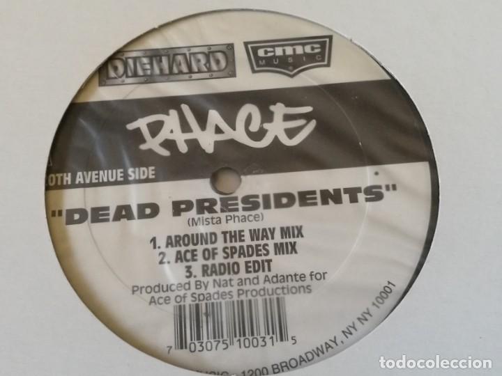 Discos de vinilo: Phace - Dead Presidents - 1995 - Foto 1