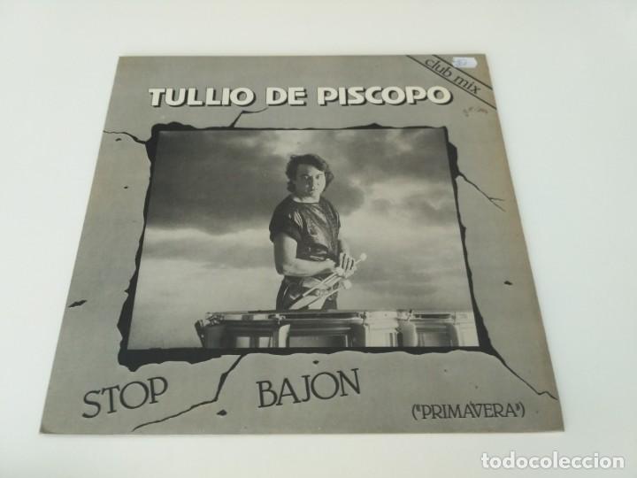 Discos de vinilo: Tullio De Piscopo - Stop Bajon (Primavera) - Foto 1