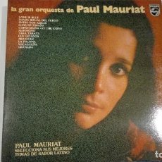 Discos de vinilo: PAUL MAURIAT LP TEMAS DE SABOR LATINO. Lote 215627375