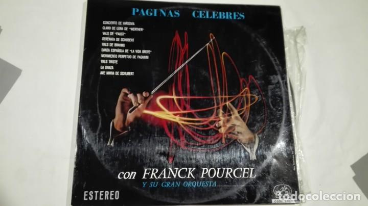 Discos de vinilo: Franck Pourcel LP P&aacute;ginas C&eacute;lebres - Foto 1
