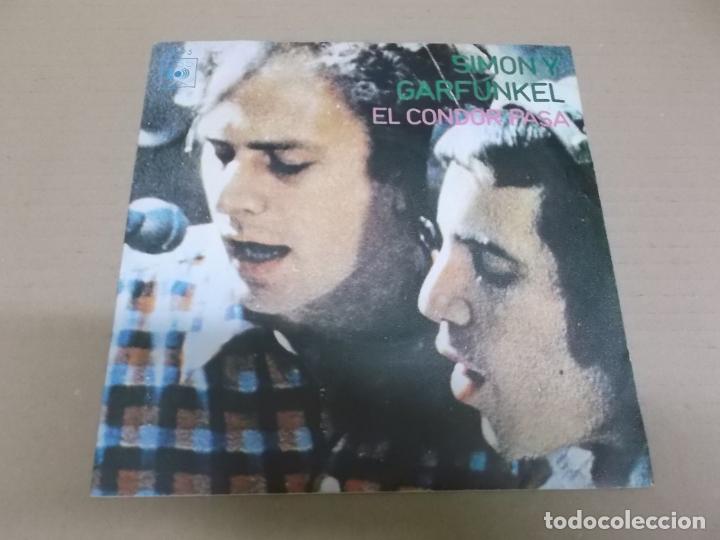 Discos de vinilo: SIMON & GARFUNKEL (SINGLE) EL CONDOR PASA A&Ntilde;O 1971 - Foto 1