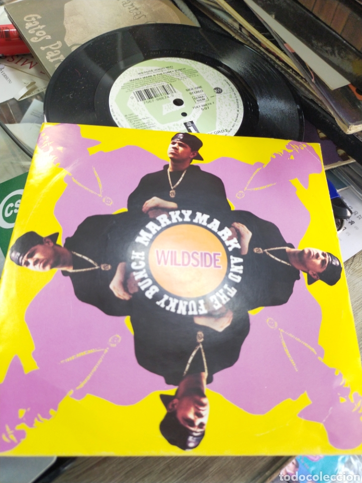 Discos de vinilo: Marky Mark single wildside Alemania 1991 - Foto 1
