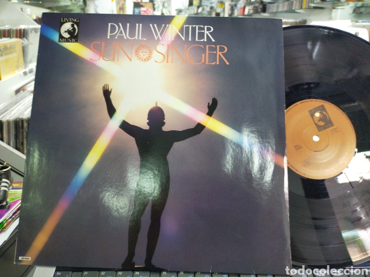 Discos de vinilo: Paul winter lp Sun singer 1988 - Foto 1