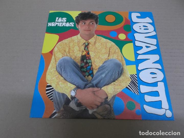 Discos de vinilo: JOVANOTTI (SINGLE) LOS NUMEROS A&Ntilde;O 1990 - PROMOCIONAL - Foto 1